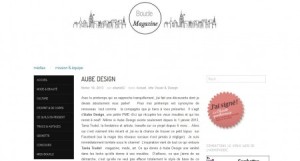 Boucle magazine - Aube design